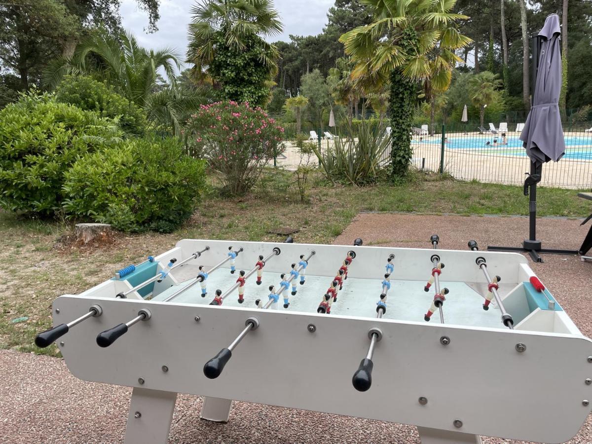 Chalet Paisible A La Plage, Piscine Et Tennis 온드라스 외부 사진