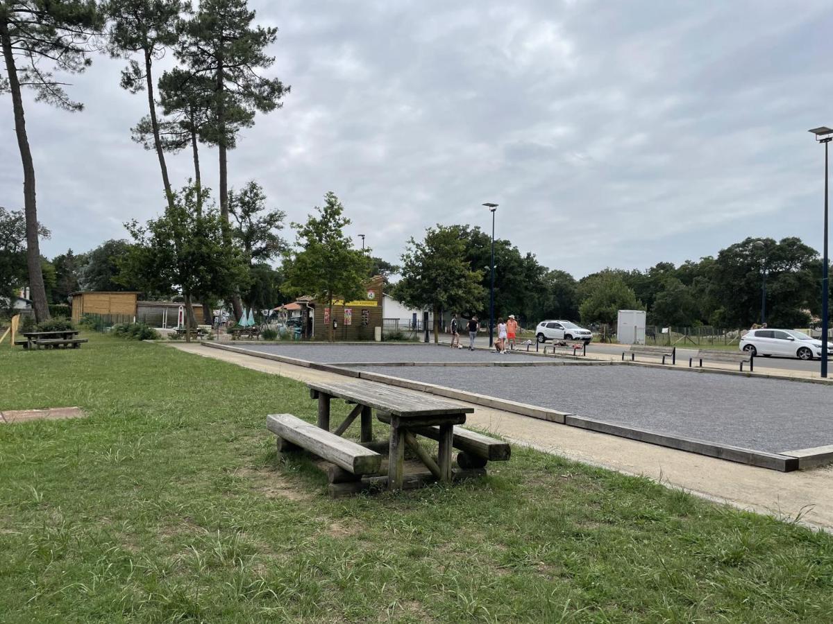 Chalet Paisible A La Plage, Piscine Et Tennis 온드라스 외부 사진