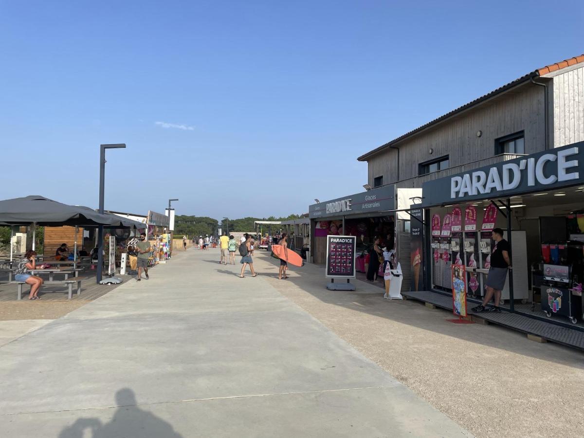 Chalet Paisible A La Plage, Piscine Et Tennis 온드라스 외부 사진