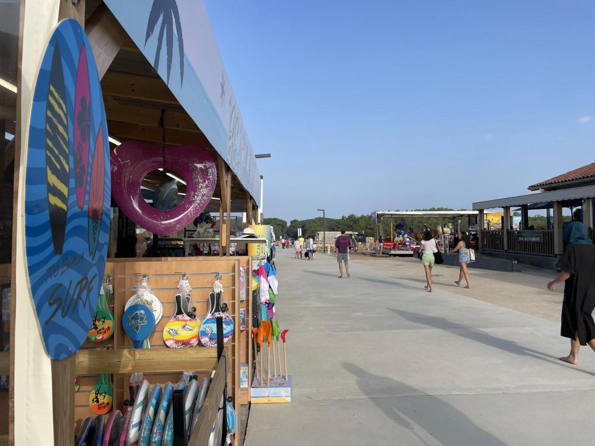 Chalet Paisible A La Plage, Piscine Et Tennis 온드라스 외부 사진