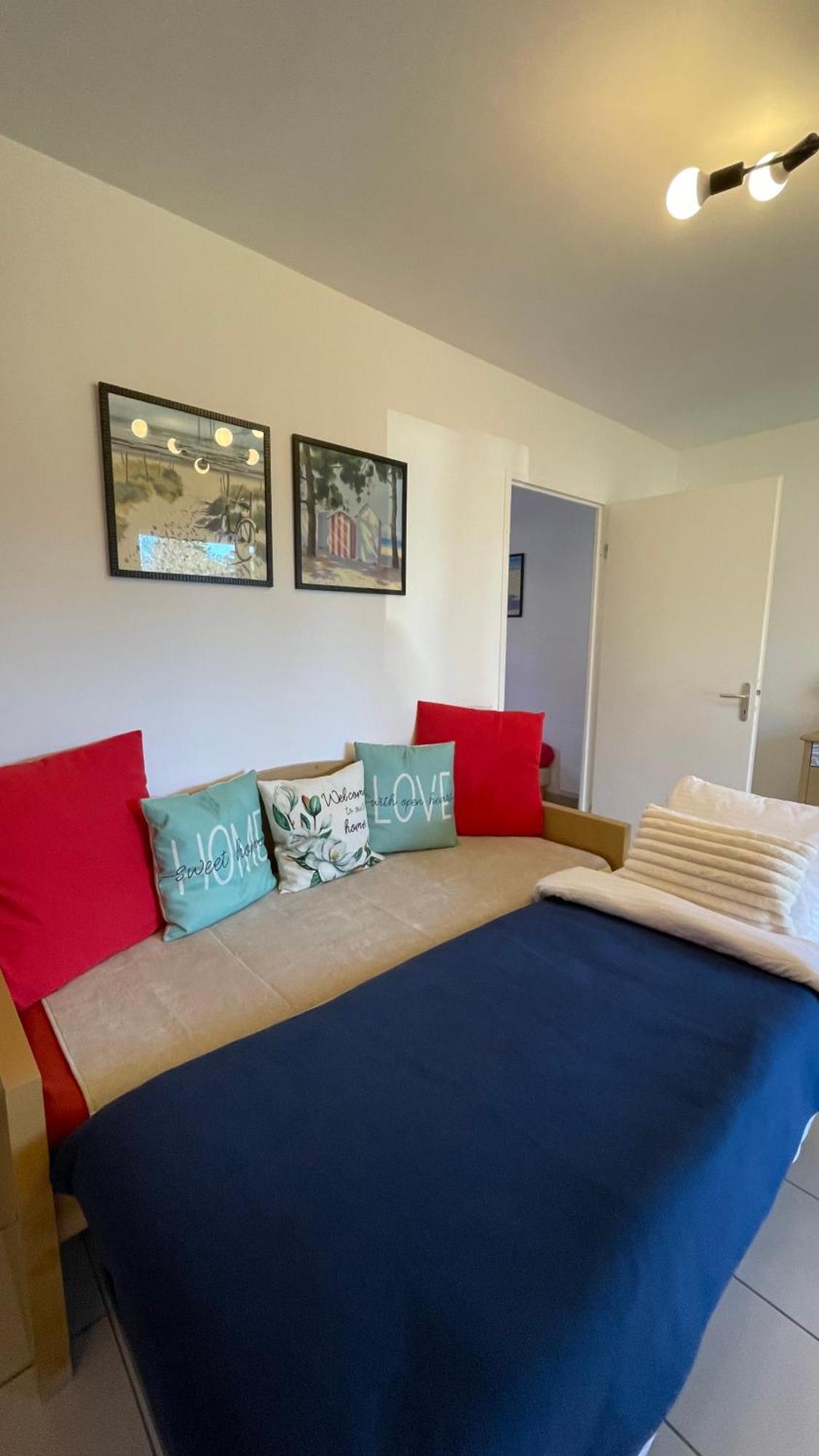 Chalet Paisible A La Plage, Piscine Et Tennis 온드라스 외부 사진