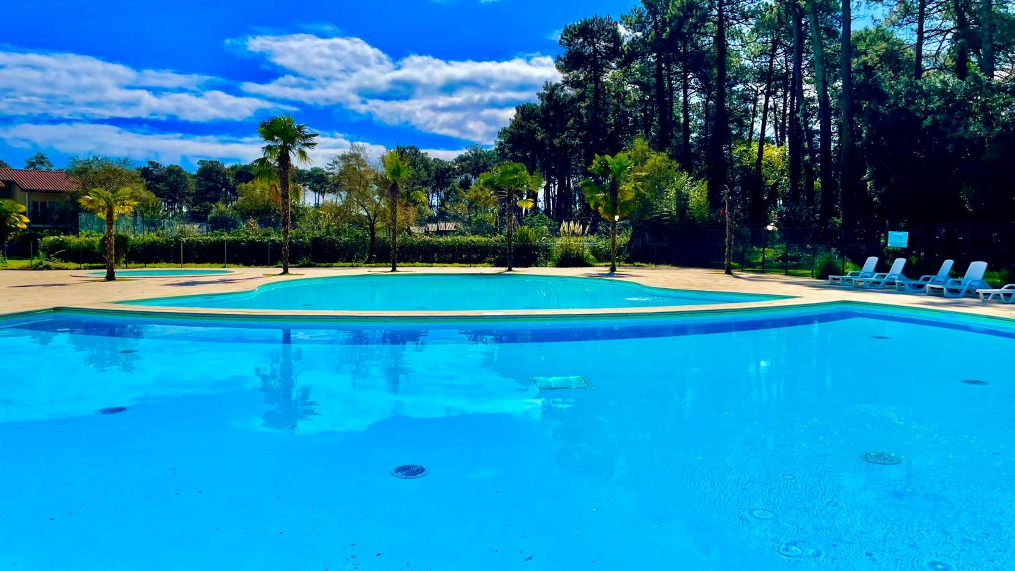 Chalet Paisible A La Plage, Piscine Et Tennis 온드라스 외부 사진